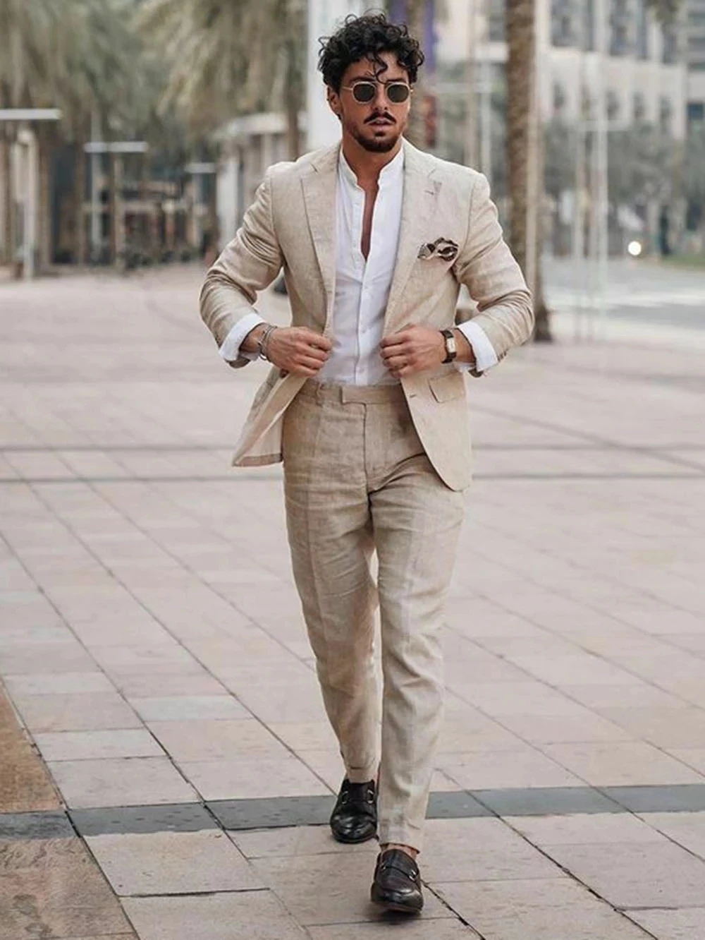 Men Formal Wear In Summer - Ternos de Linho Masculinos para Verão
