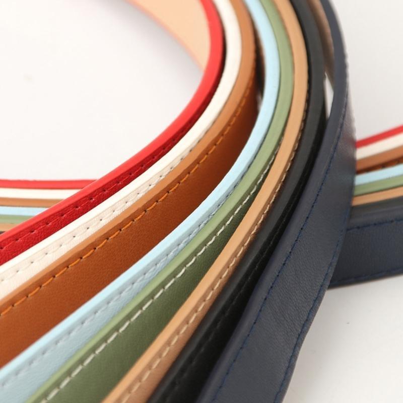 Formal Belt Leather Thin - Cinto cintura adulto punk 652f com