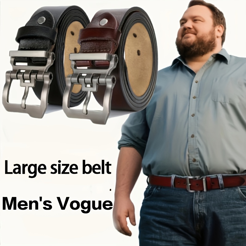 Men Formal Wear With Jeans - Cinto de Couro Genuíno para Homens