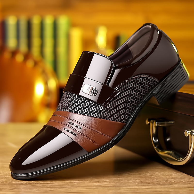 Men'S Luxury Formal Wear - Oxford sapatos masculinos de luxo laca