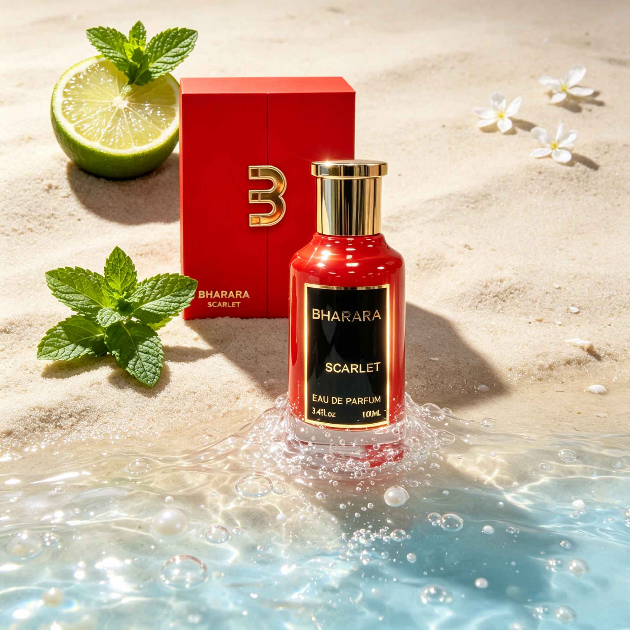 Men'S Luxury Formal Wear - Bharara Scarlet Eau De Parfum: Fragrância