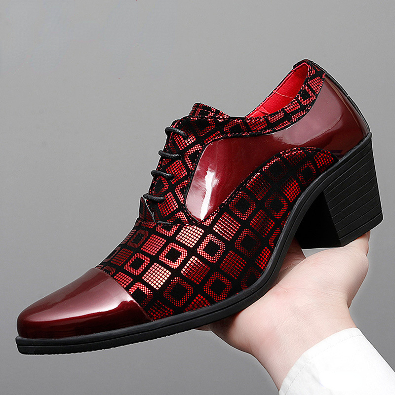 Men'S Luxury Formal Wear - Homens sapatos formais de salto alto