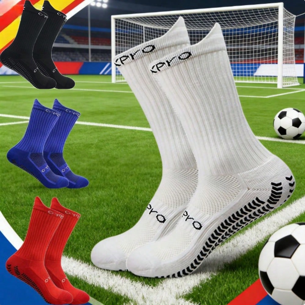 Sock Garter Men - 3 pares de meias de futebol