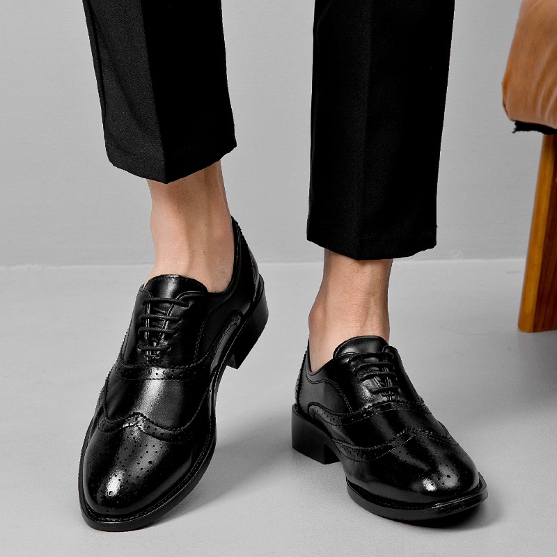 Men Formal Wear In Summer - Sapatos de Couro Formais Clássicos para
