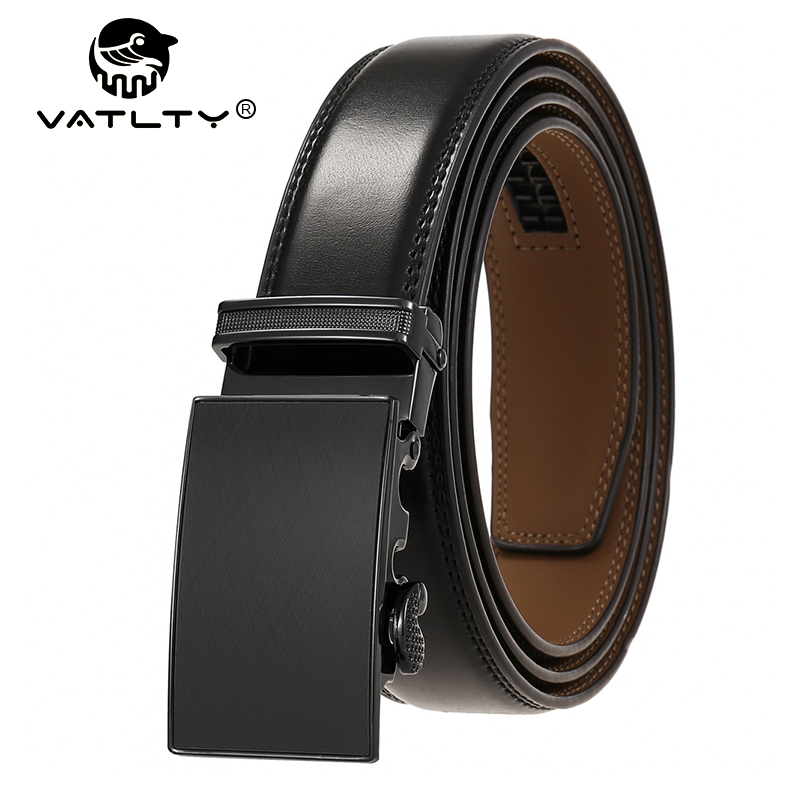 Formal Belt Leather Thin - VATLTY oficial genuíno cinto de couro