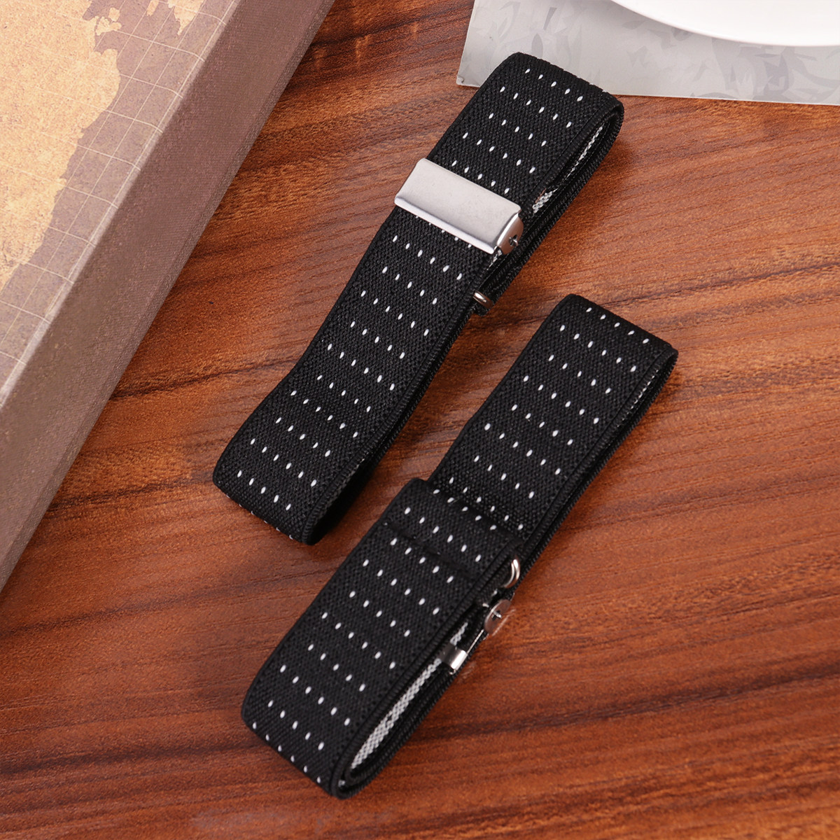 Men'S Formal Wear Belt - 1 Par de Braçadeiras Antiderrapantes para