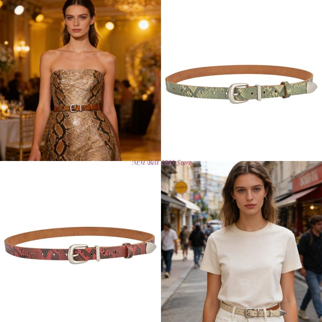 Formal Belt Leather Thin - 49ME Trendy Cintura Fina Para Mulheres