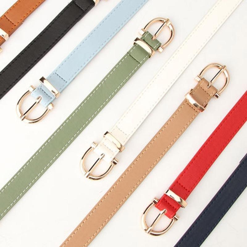 Cinto cintura adulto punk 652f - Formal Belt Leather Thin avaliação e preço