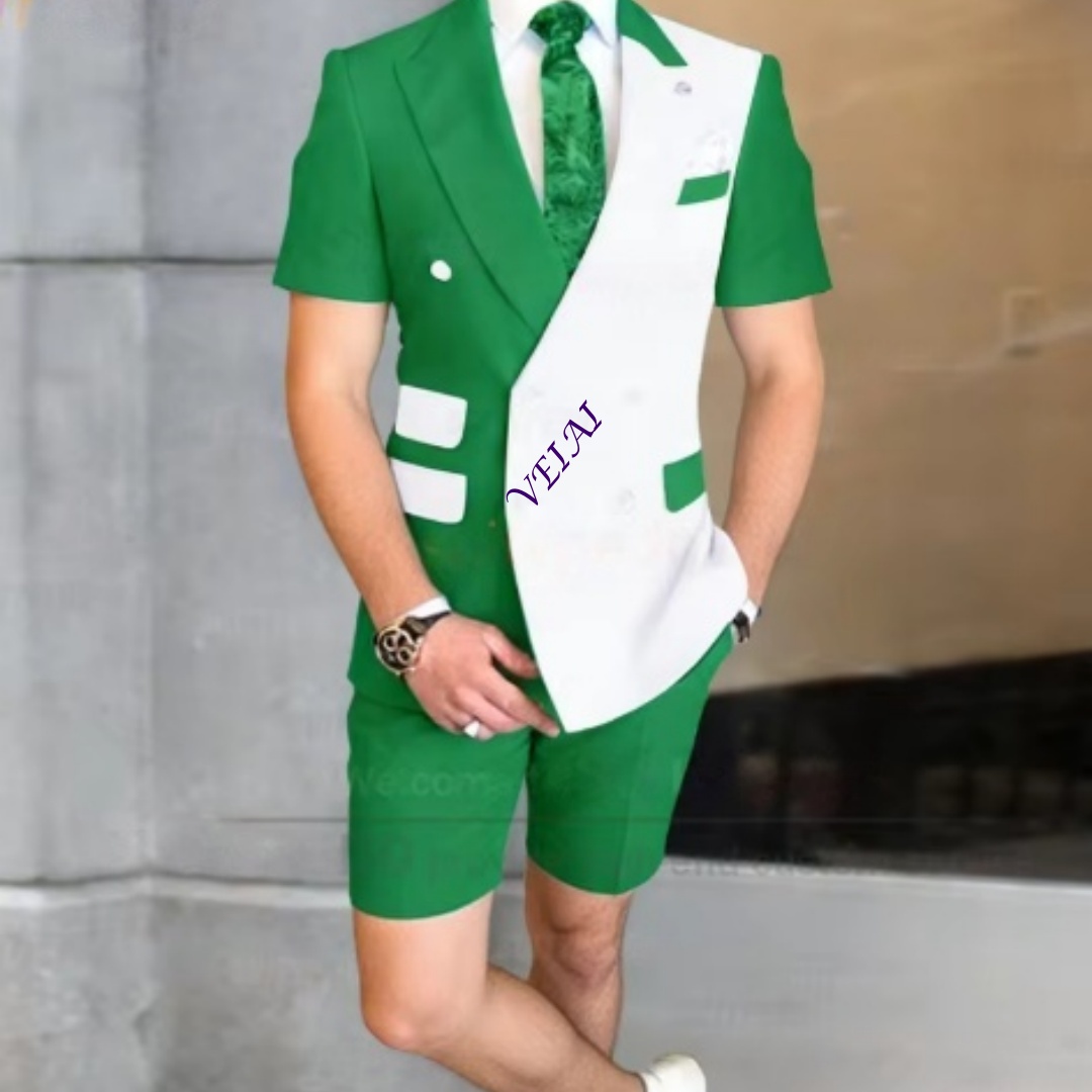 Conjunto Casual Masculino de V - Men Formal Wear In Summer avaliação e preço