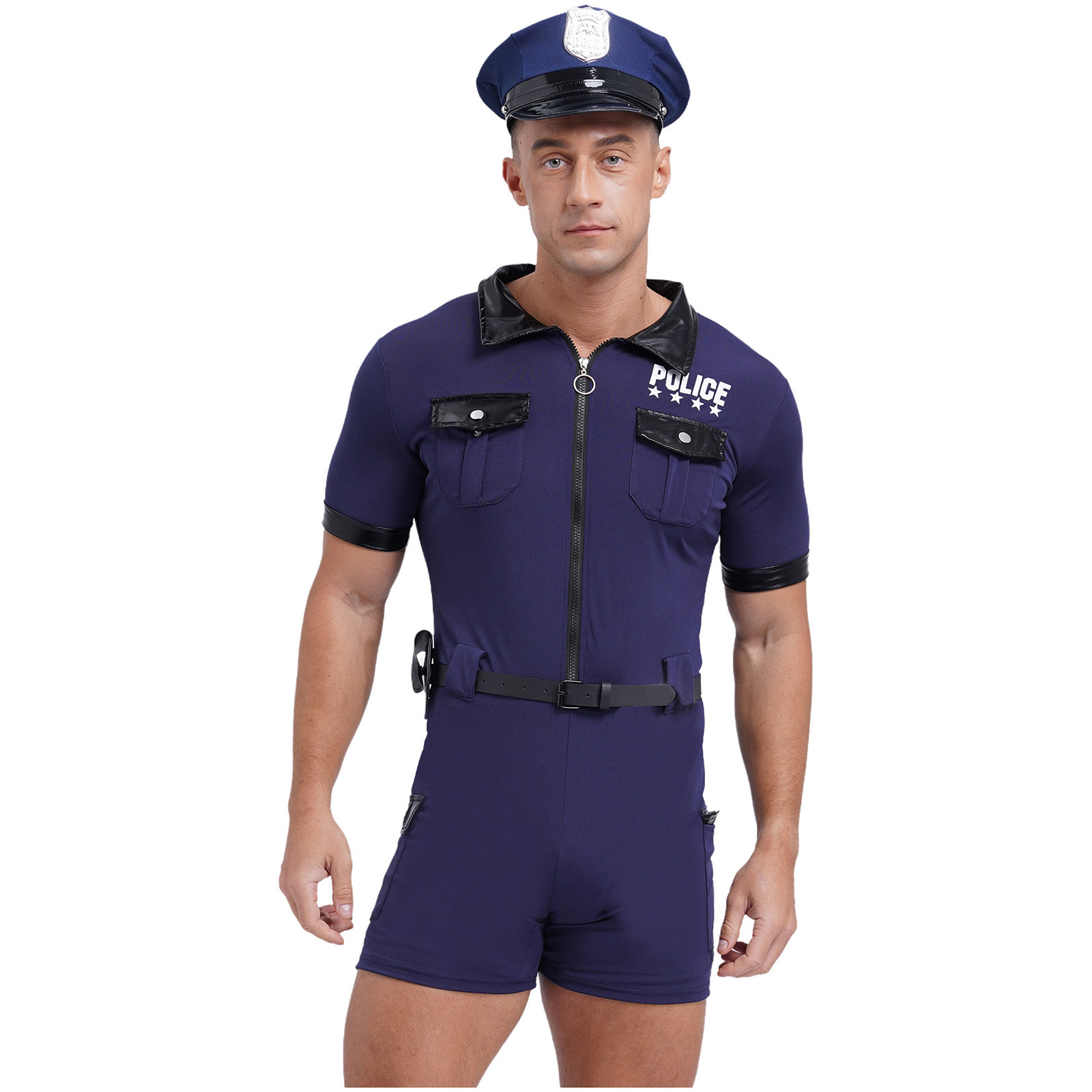 Traje de policial sujo dos hom - Men'S Formal Wear Belt avaliação e preço