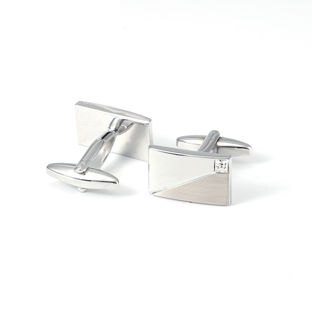 Conjunto de Abotoaduras e Pren - Cufflinks Silver Set avaliação e preço