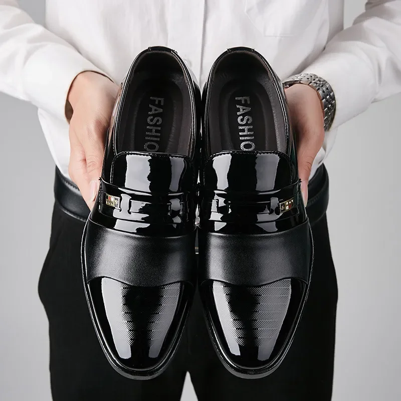 Sapatos de couro para homens c - Men'S Luxury Formal Wear avaliação e preço