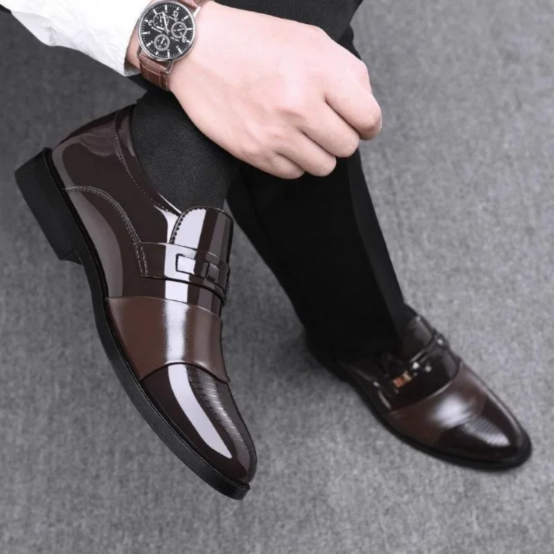 Sapatos de couro para homens c - Men'S Luxury Formal Wear avaliação e preço