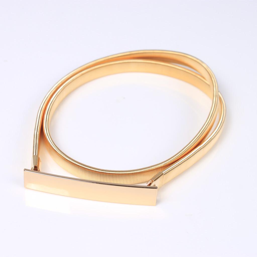 Cinto Fino Elástico com Fivela - Formal Belt Leather Thin avaliação e preço