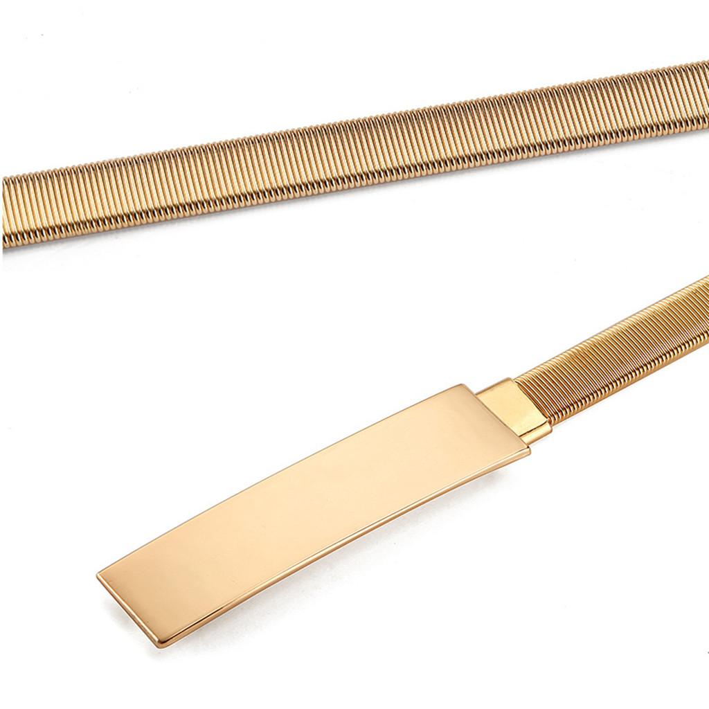 Cinto Fino Elástico com Fivela - Formal Belt Leather Thin avaliação e preço