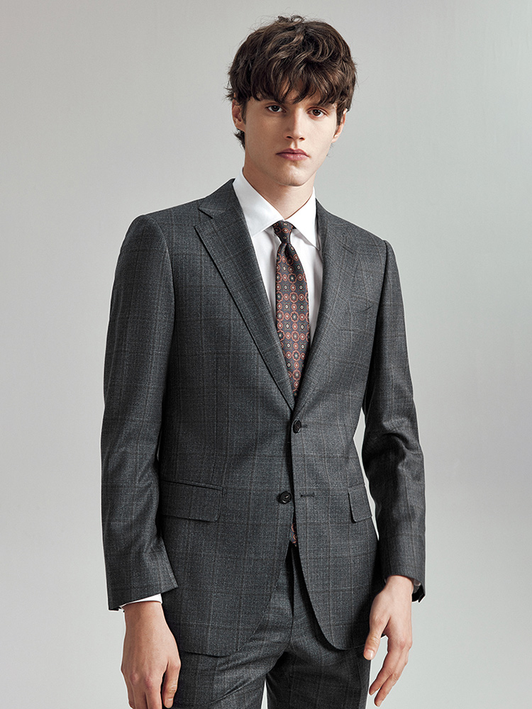 100% ternos de lã para homens  - Men Formal Wear In Summer avaliação e preço