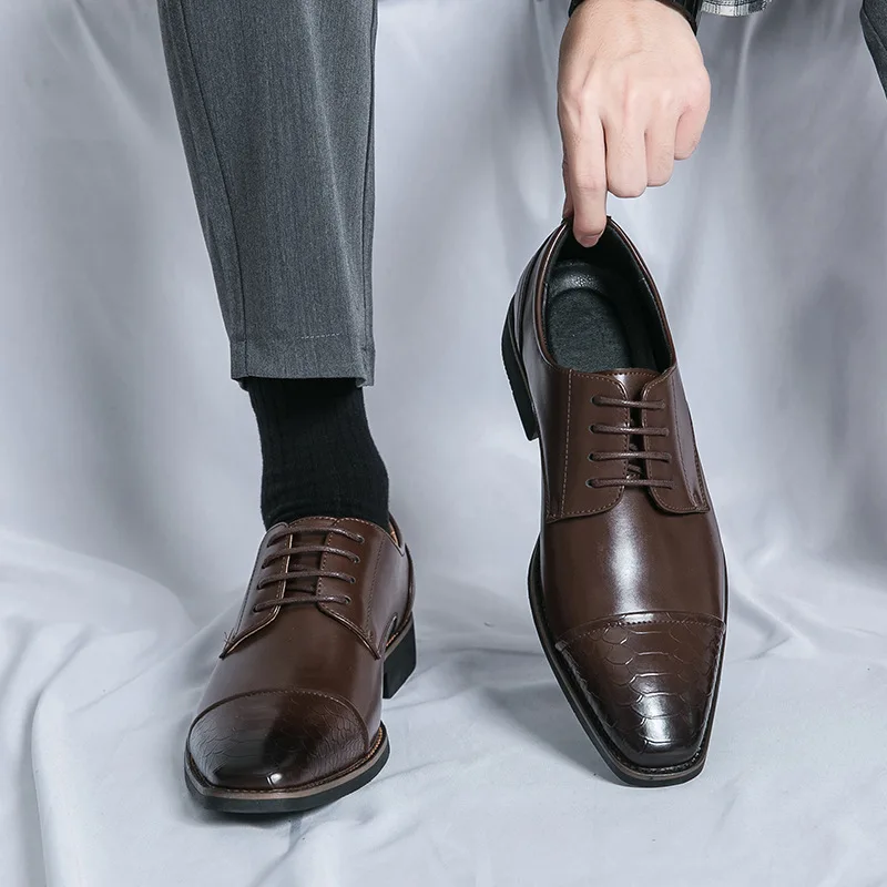 Clássico itália apontou toe sa - Men'S Luxury Formal Wear avaliação e preço