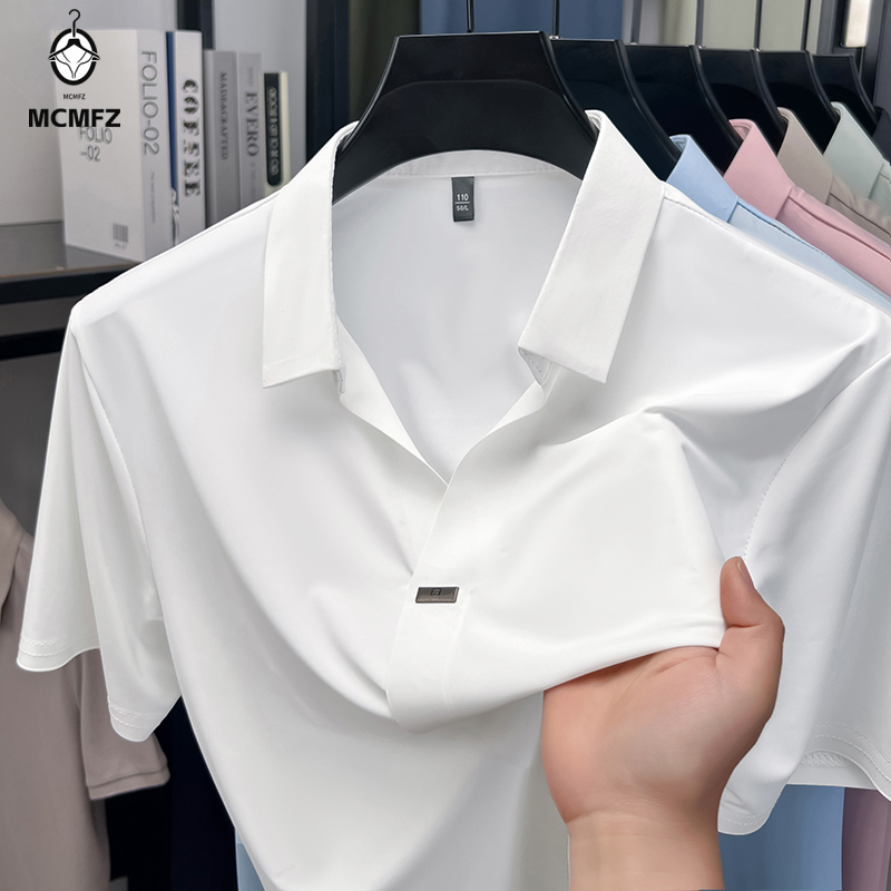 Camisa Masculina com Lapela Li - Men Formal Wear In Summer avaliação e preço