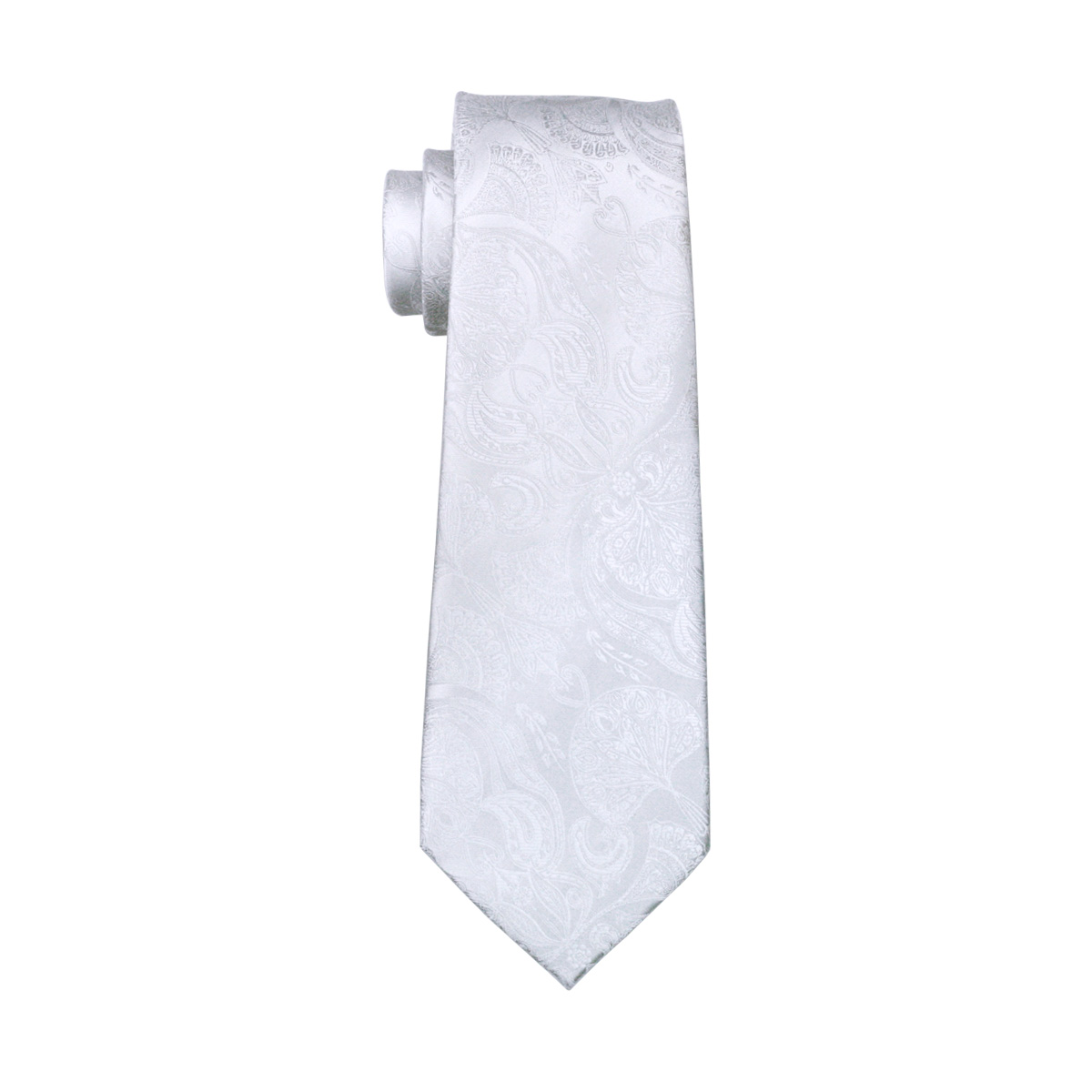 FA-393 gravata masculina branc - Cufflinks Silver Set avaliação e preço