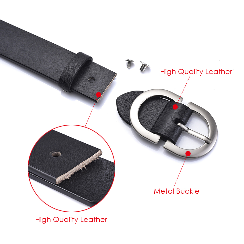 VATLTY 2022 Cinto Feminino Cou - Formal Belt Leather Thin avaliação e preço