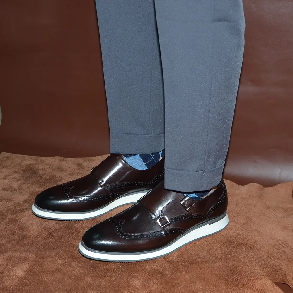 Tênis Masculinos de Luxo Europ - Men'S Luxury Formal Wear avaliação e preço