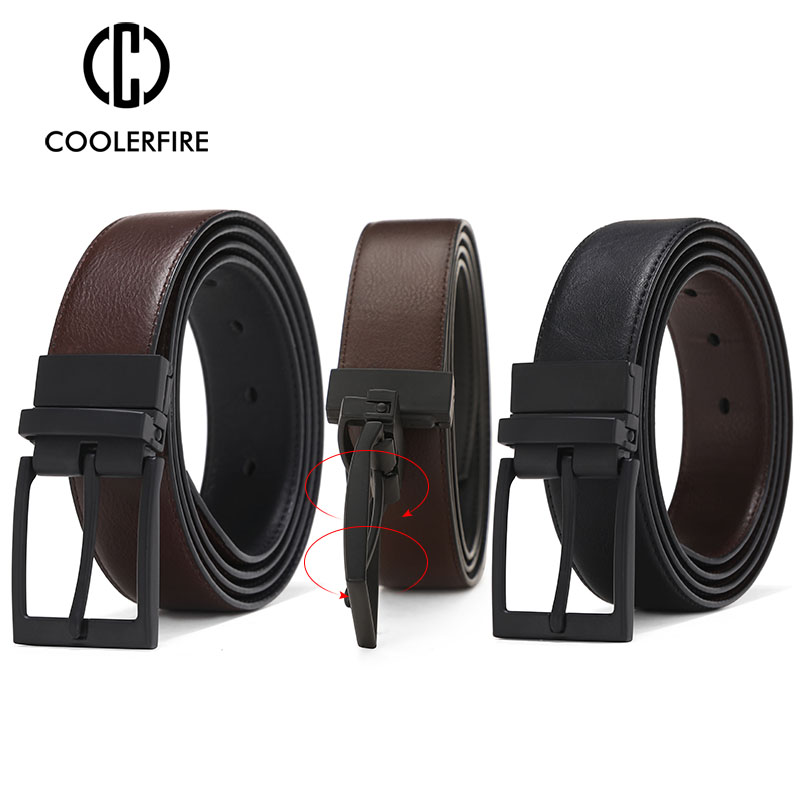 Cinto Masculino de Couro Genuí - Men'S Formal Wear Belt avaliação e preço