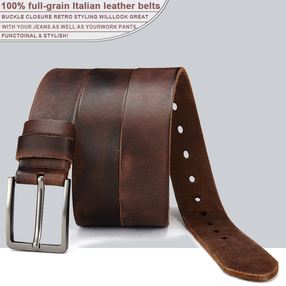 Cinto Masculino de Couro Genuí - Men'S Formal Wear Belt avaliação e preço