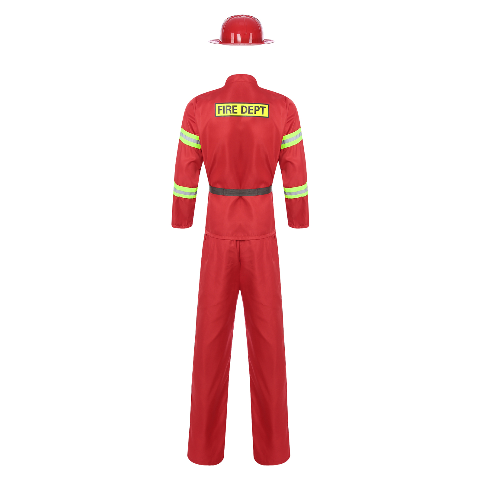 Adulto homem bombeiro cosplay  - Men'S Formal Wear Belt avaliação e preço