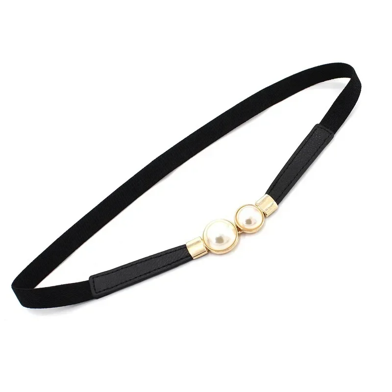 Cinto feminino criativo duplo  - Formal Belt Leather Thin avaliação e preço