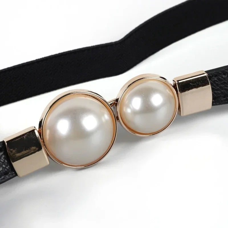Cinto feminino criativo duplo  - Formal Belt Leather Thin avaliação e preço